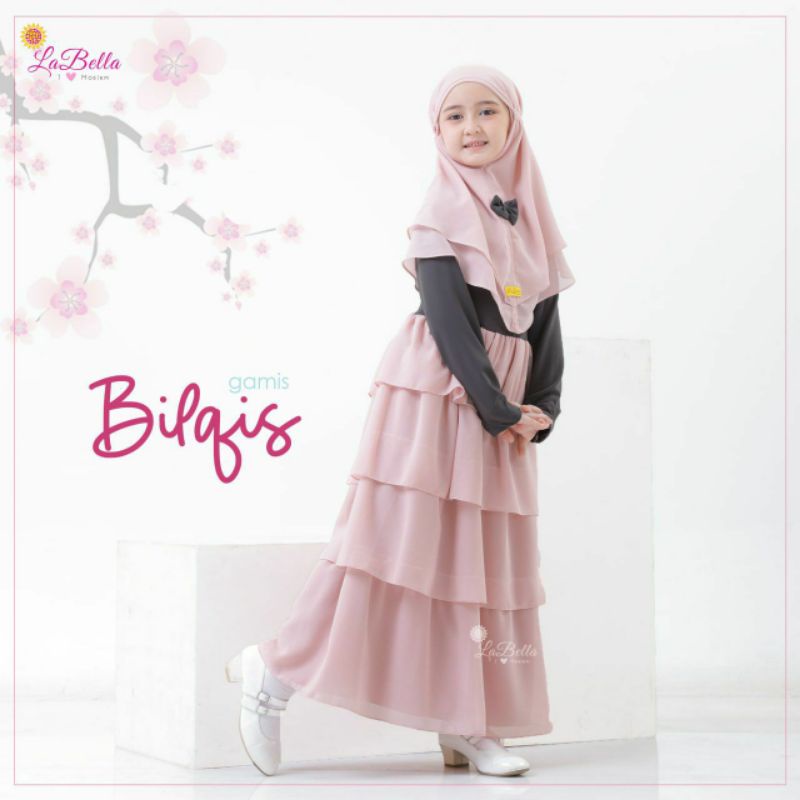 GAMIS ANAK CANTIK BILQIS BY LABELLA