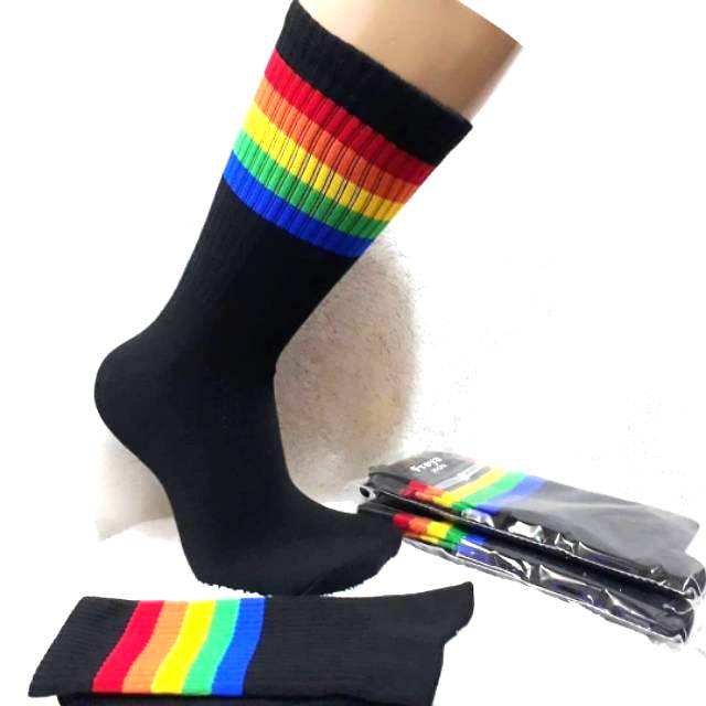 Kaos kaki /kaos kaki pelangi /kaos kaki kekinian / kaos kaki distro