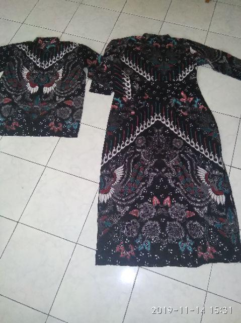 Couple Gamis Kupu 2548 Original Batik