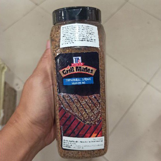 

Grill Mates Montreal Steak Seasoning 800g / Bumbu Steak Siap Pakai Botol Kaca 800g