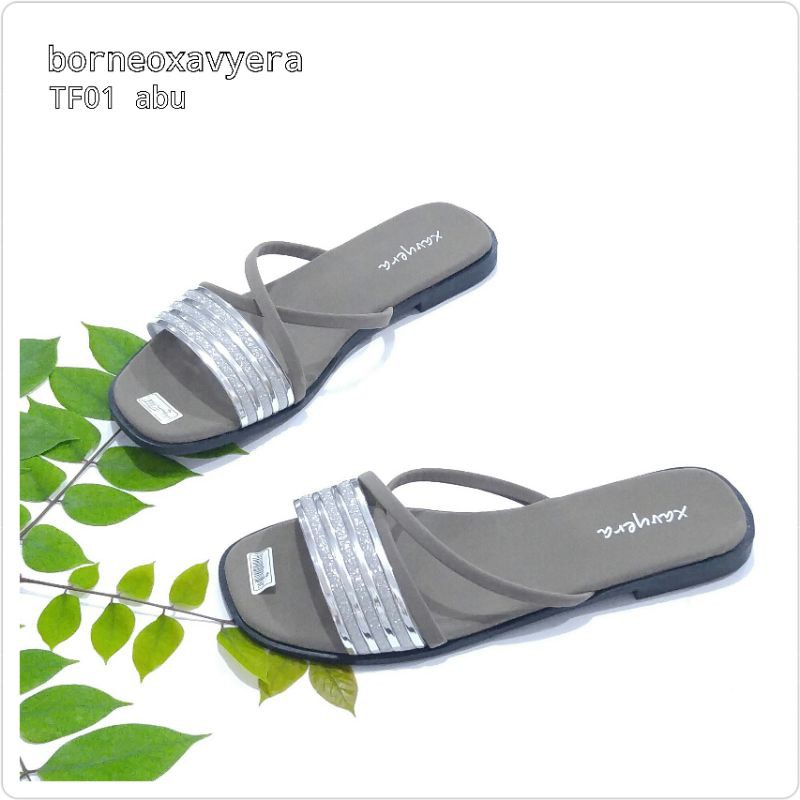 OBRAL BORNEO SENDAL XAVYERA DS15 dan TF01 SANDAL TEPLEK KEREN DAN MURAH