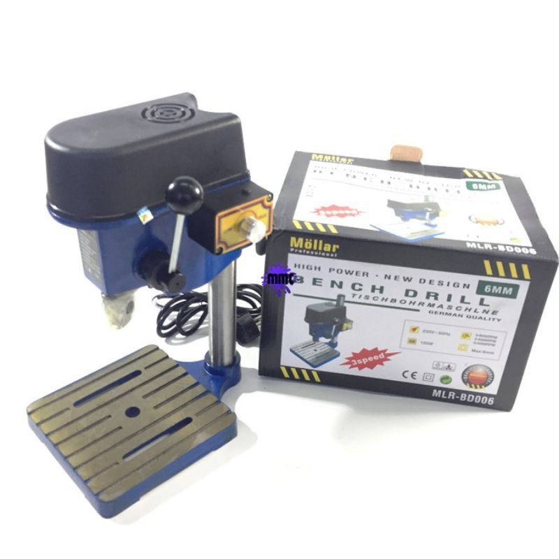 MOLLAR MESIN BOR DUDUK MINI 6MM BENCH DRILL VARIABLE SPEED MLR - BD006