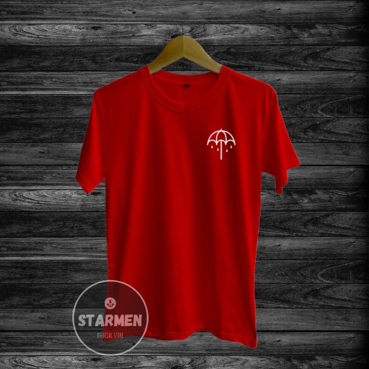 Kaos Distro Unisex UMBRELLA Katun Combed 30s / sablon polyflex /polyflex premium / Pakaian Pria Wanita Atasan Cowok Cewek /kaos kekinian / kaos viral / tshirt tumbrl tee basic /SIZE M , L , XL , XXL / kaus oblong oversize kaos murah best seller ready