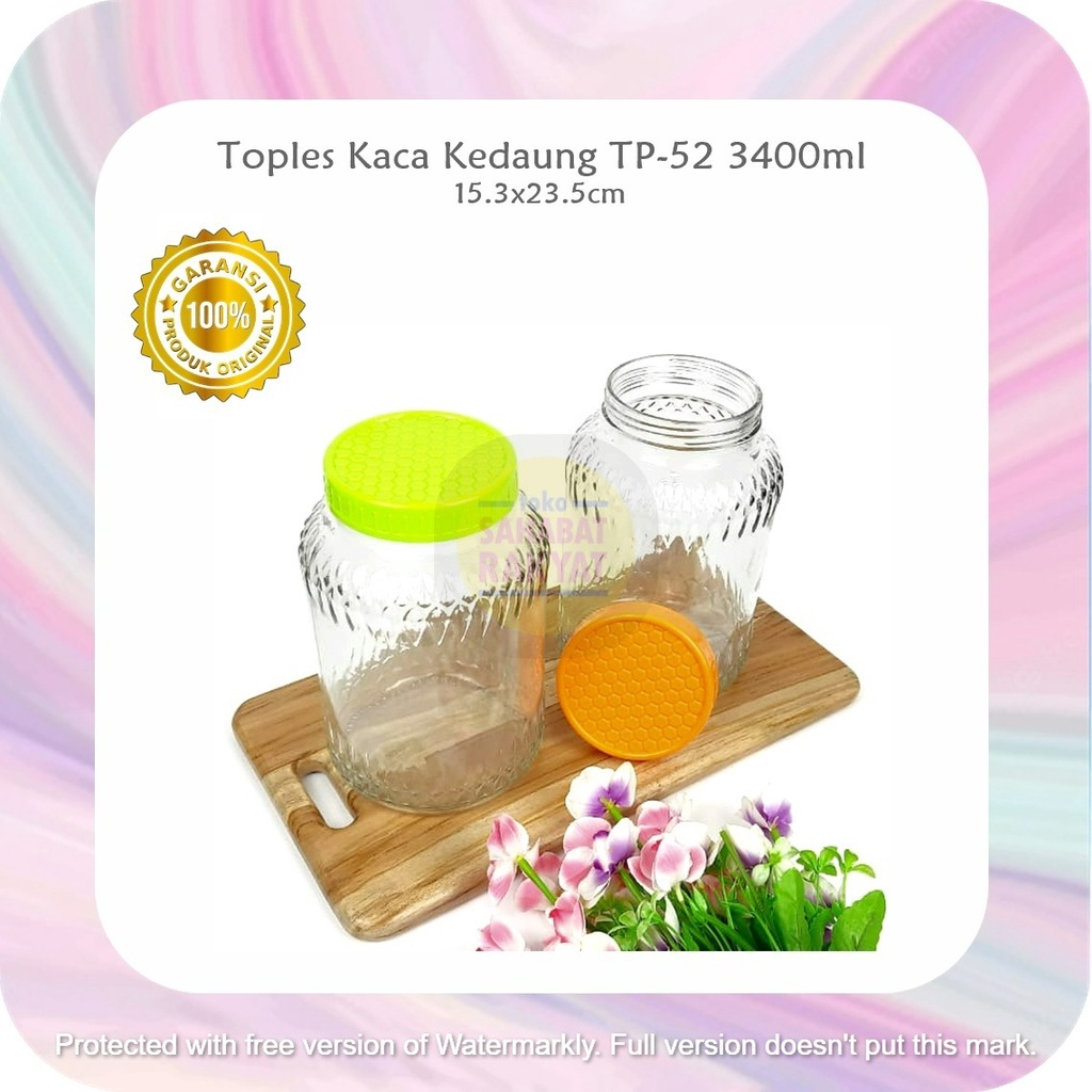 Toples Cendol/Toples Jadul/Toples Es Campur Kaca Kedaung TP-52 3.400ml