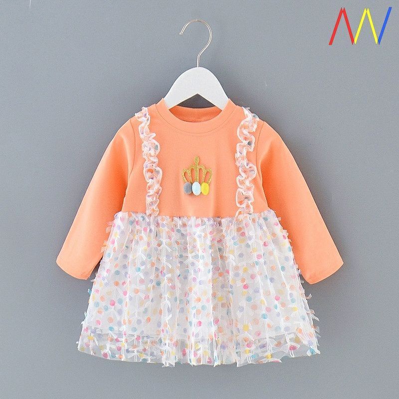 Bayi - 2 TAHUN | Yoo Na Dress Bayi Perempuan Gaun Bayi Perempuan Dres Tutu Korean Series Gaun Anak