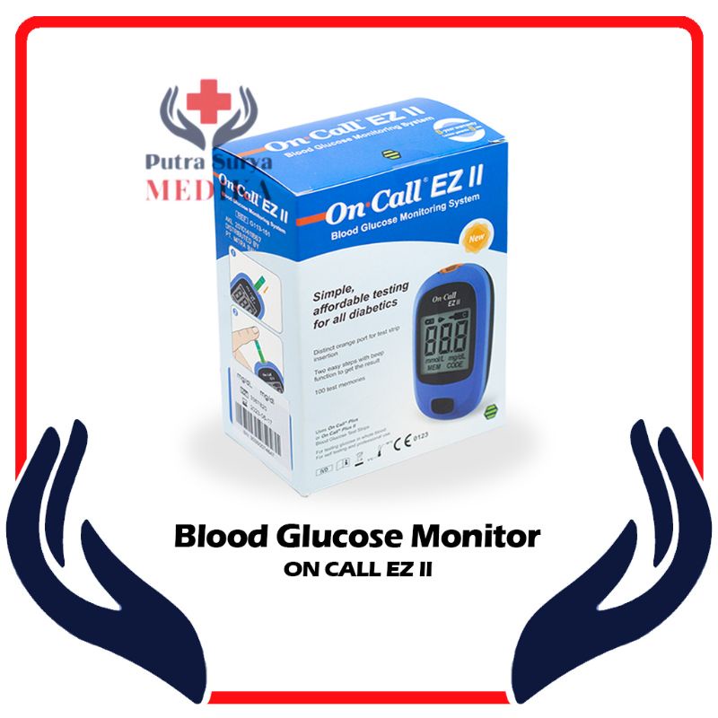 On Call EZ II Glucometer | Alat Tes Gula Darah