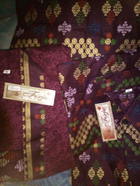 Bajucouple Pasangan Batikcouple Anami Sarwendah Gamis Broklat