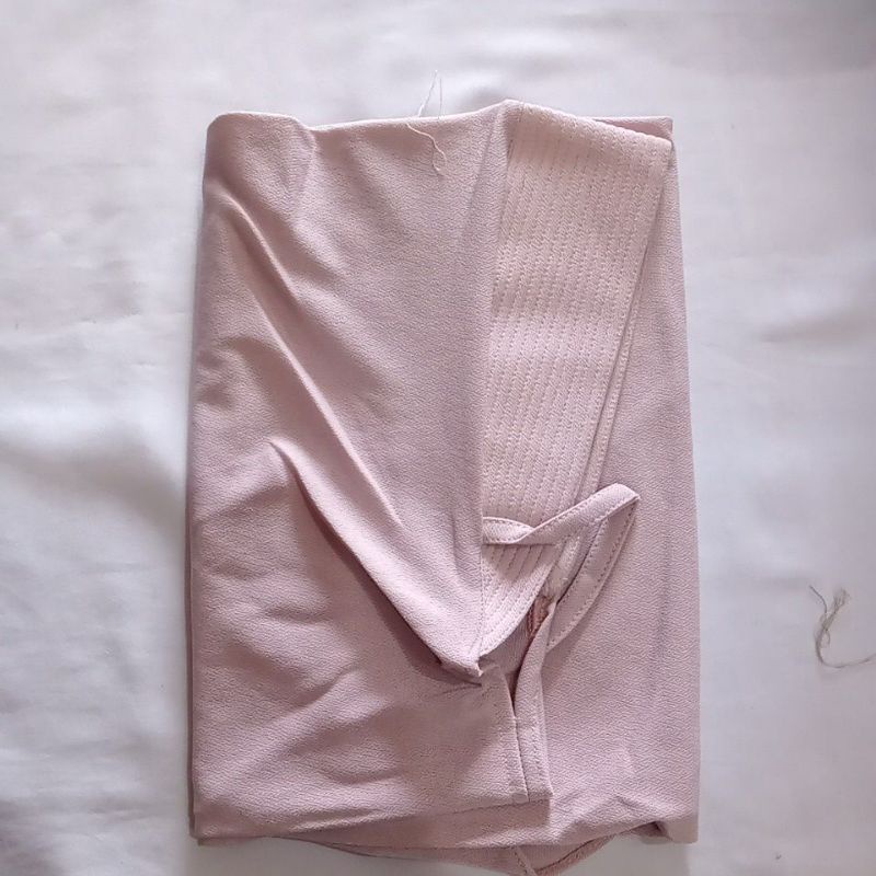 Jilbab Bergo Pad by Aldhans-Soft pink