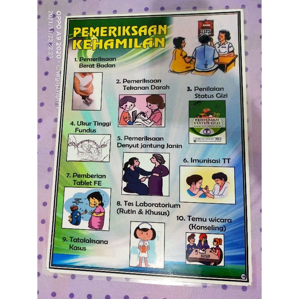 

108 POSTER PEMERIKSAAN KEHAMILAN