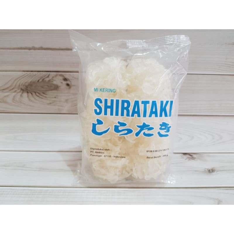 SHIRATAKI NOODLE DRY | Bihun Non Kolesterol | Mie Diet Keto