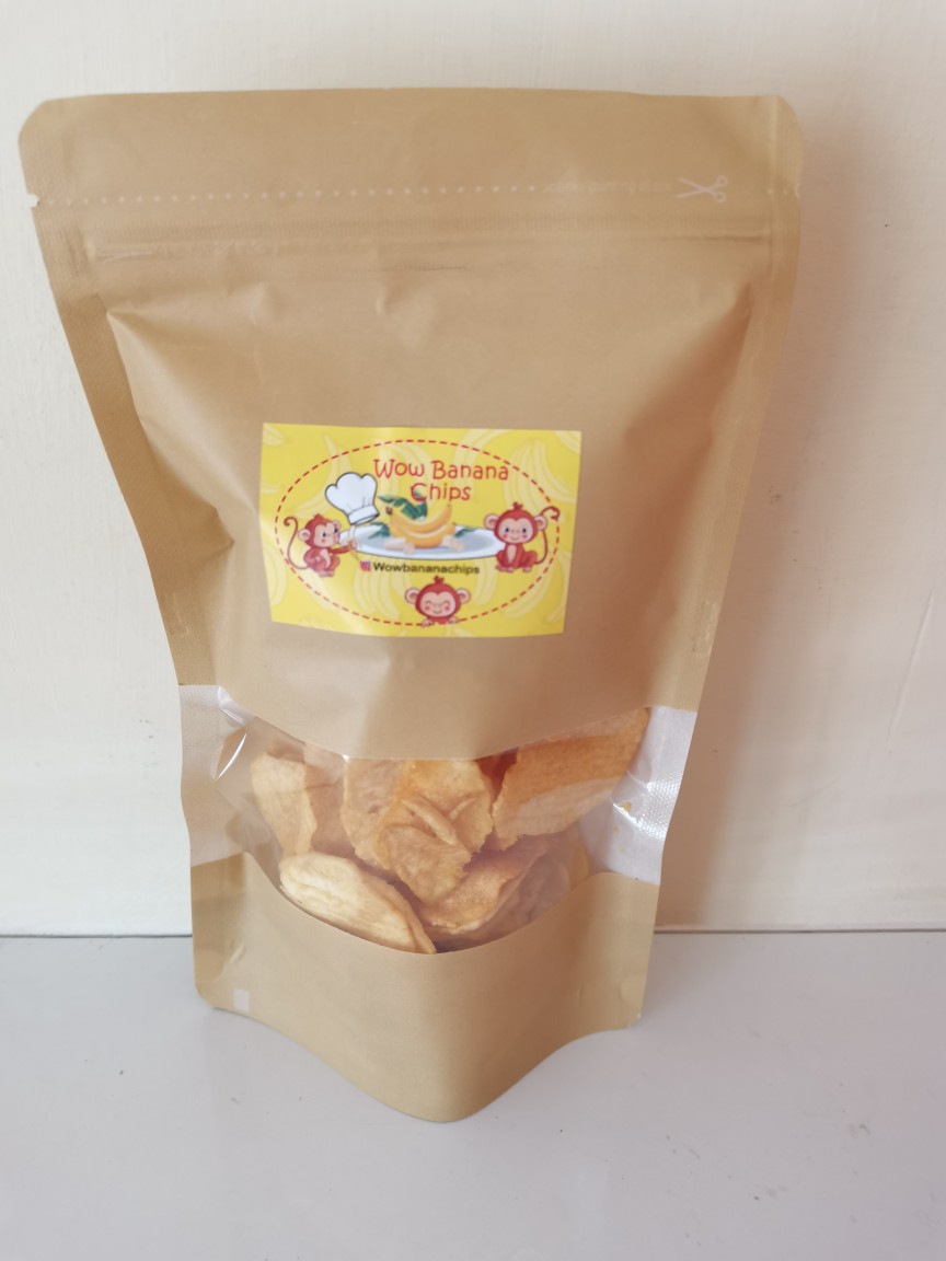 Standing Pouch Window Ecopack 14x23 Kpack / Kemasan Snack / Kemasan Kopi 250 Gram (isi 100 Pcs)