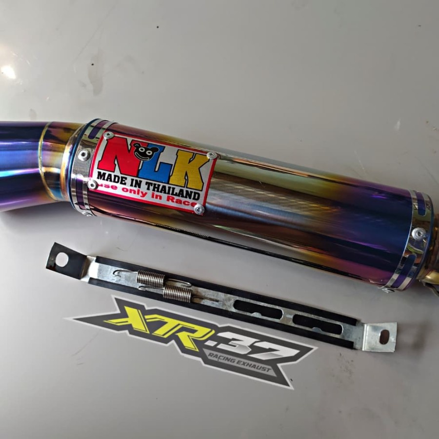 KNALPOT RACING NLK BIG CONE MX KING-FU-SONIC-VIXION DLL SLENCER ONLY BERKUALITAS