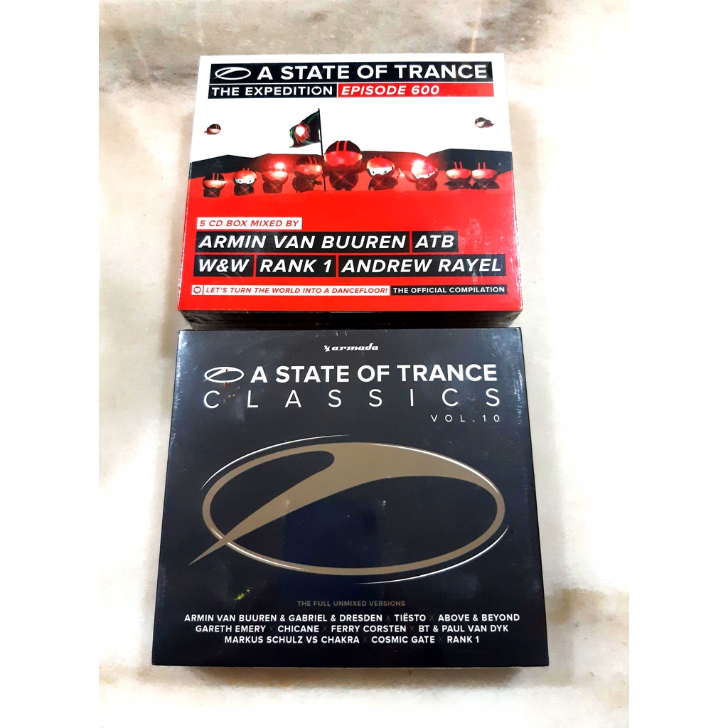 Armin Van Buuren - ASOT Classics - The expedition 600 - Compilation - Ori new CD music Trance