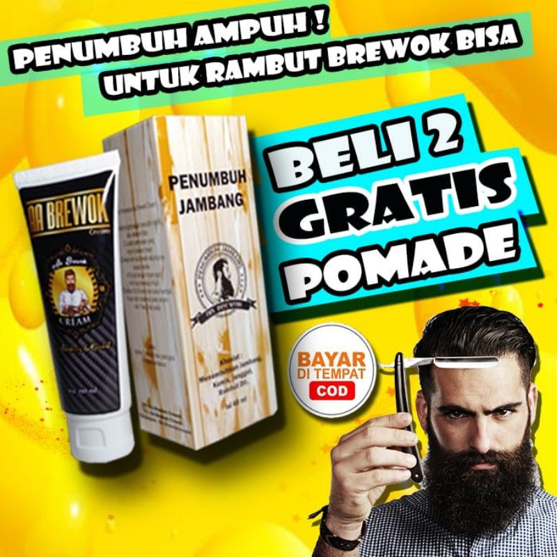 PENUMBUH RAMBUT RONTOK/PENUMBUH BREWOK/PENUMBUH ALIS