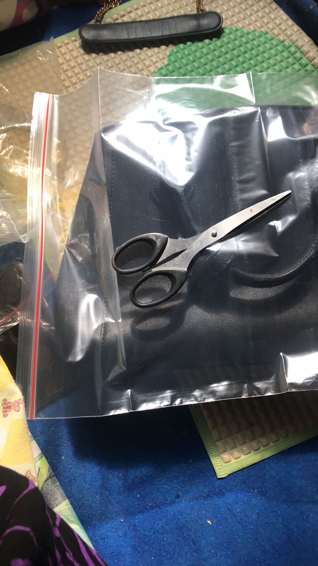 Plastik Ziplock Jumbo Tebal Kuat Awet U/ Handbag/sepatu Dll (25pcs) + 1 Pack Silica Natural 100 Gram