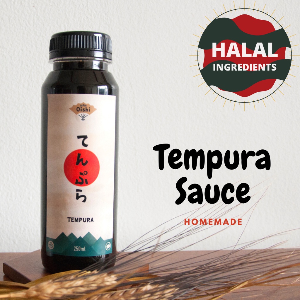 

[HALAL] Tempura Sauce | Dapur Oishi | Saus Homemade Masakan Jepang Bumbu
