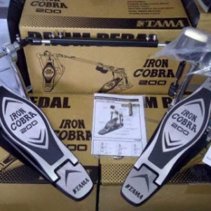 Tama double pedal iron cobra HP200PTW