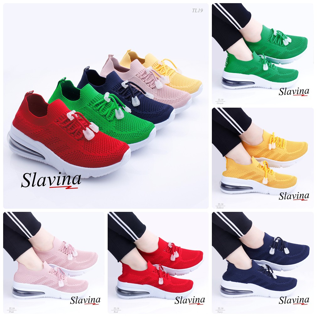 Slavina Shyania FlyKnit Wedges With Max Airboost #TL19