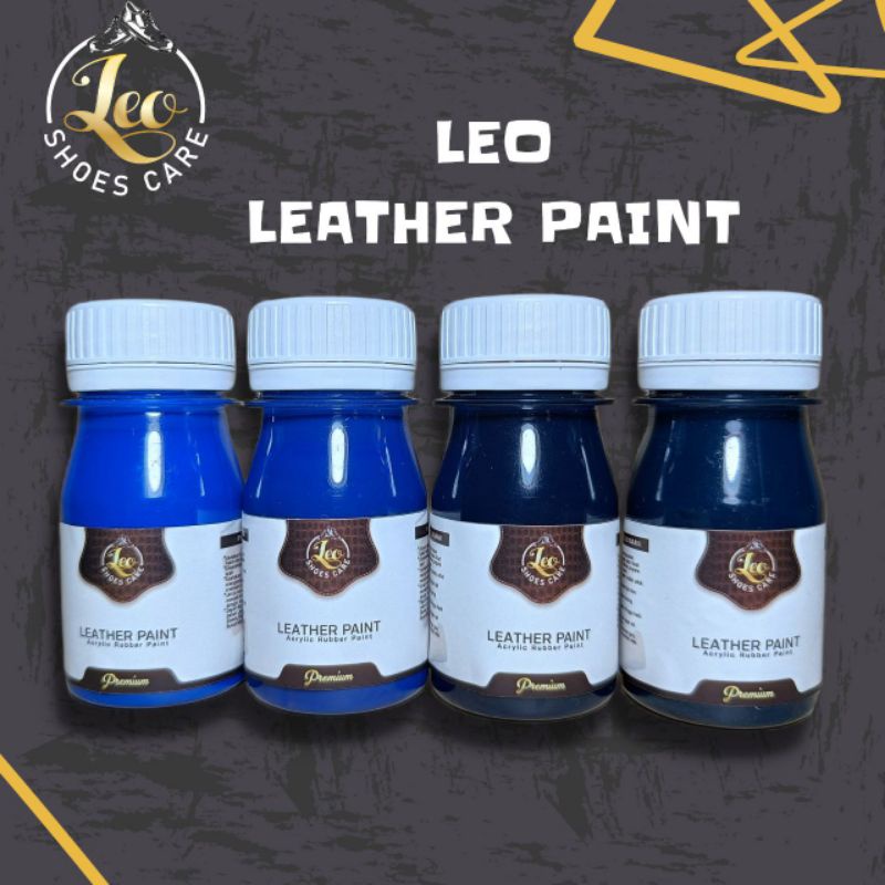 Cat Sepatu Kulit Leo Leather Paint - Cat Tas Midsole Rubber Boost Jok Jaket Sofa