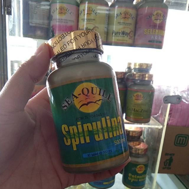 Sea-Quill Spirulina isi 30
