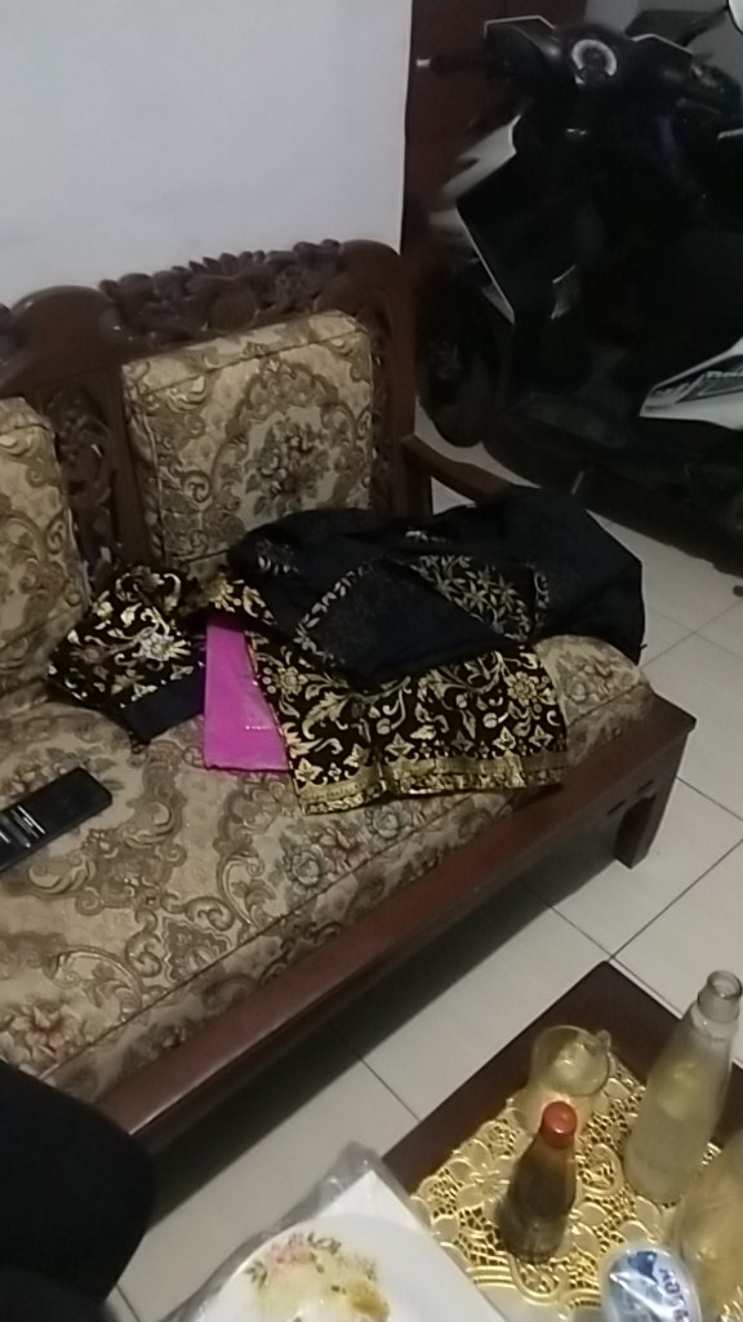 Koko Blouse Pasangan Rama Shinta Couple - Melani Set Couple Lilit Rovella Batik Couple Modern