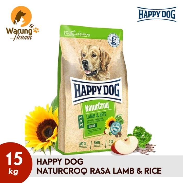 Happy Dog Naturcroq Adult Lamb &amp; Rice 15 kg KARGO