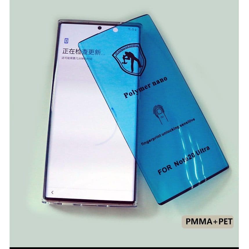 Tempered glass polymer nano samsung note 8/sam s8/sam s9 hokky acc