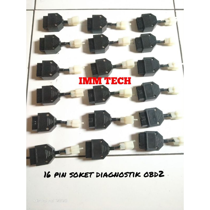 soket diagnostik obd2 ,16 pin