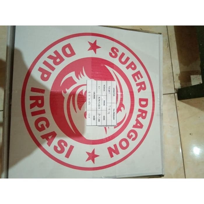 Selang Drip Irigasi Dragon 0,15 mikron x 4cm x 180 m