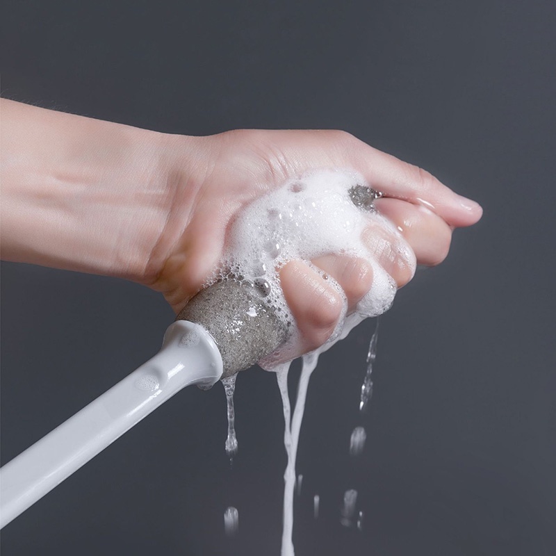 Sikat Spons Pembersih Botol Susu Bayi Dengan Gagang Panjang