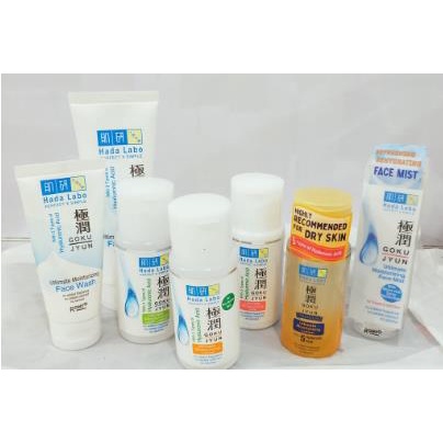 ^ KYRA ^ Hadalabo Lotion Face Wash Pembersih Wajah Ultimate Whitening Moisturizing Hada Labo