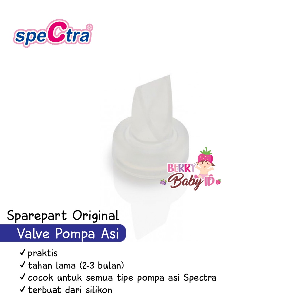 Spectra Valve Silicone Head Sparepart Original Pompa ASI Breastpump Berry Mart