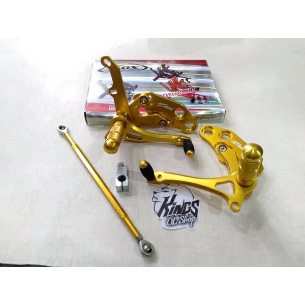 Readyy  underbone VIXION VIXION NEW NVL NVA R15 V1 V2 ZOX model nui sato anderbon  gold  Stok