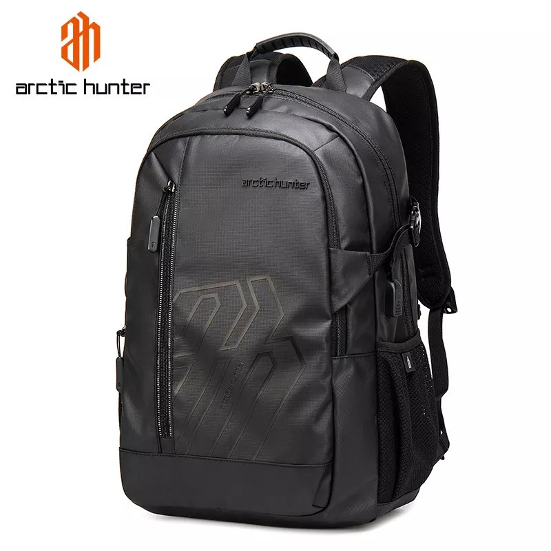 B00387 Tas Arctic Hunter Cowok Ransel Laptop 15.6 Sporty Olah Raga USB