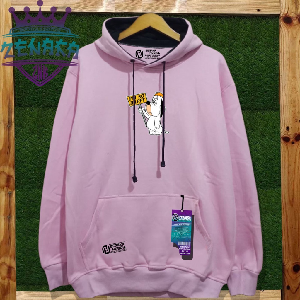 Sweater keren pria distro ori warna pink i'm so happy Jaket pria keren original Hoodie pria distro aesthetic 2022 Suiter pria distro original bandung Zenaka Hoodie Jaket wanita kekinian korean style terbaru hodie cowok tebal ori