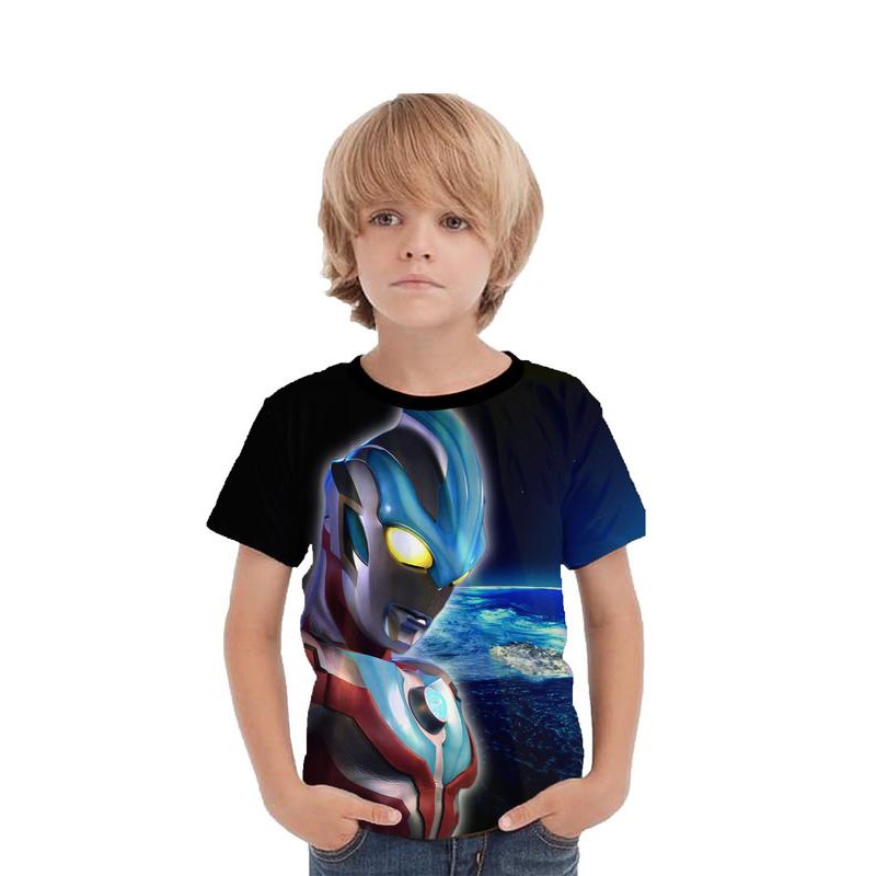 Best Promo Kaos  Anak LAKI LAKI ULTRAMAN 64 FullPrint 