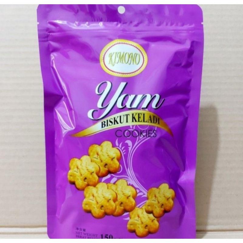 

Kimono Yam Biskuit Keladi Cookies 150 gram