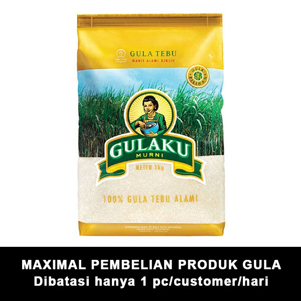 

Gulaku Gula Tebu Kng 1 Kg