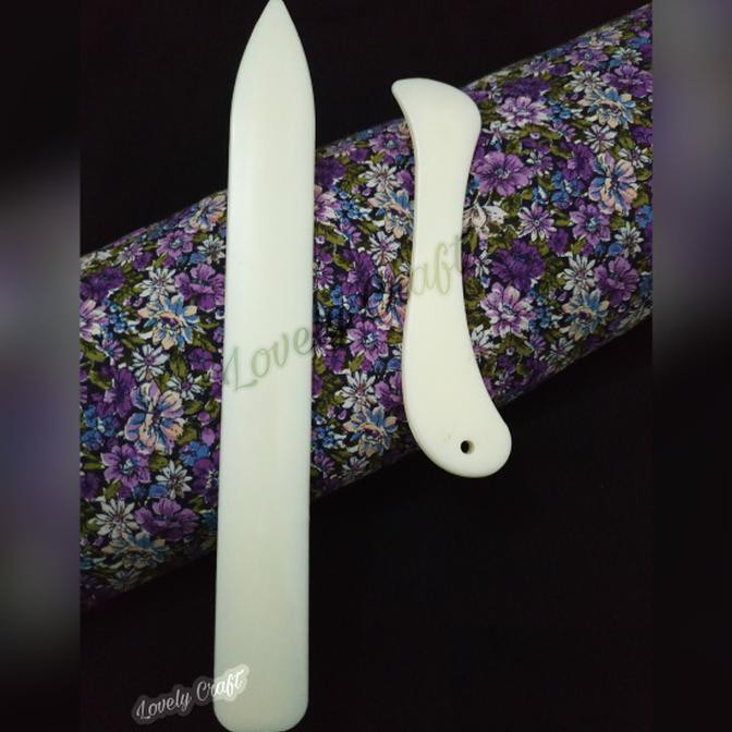 

2pcs (1set) Bone Folder, Pelipat kulit & kertas, Creaser, scoring tool BERKUALITAS