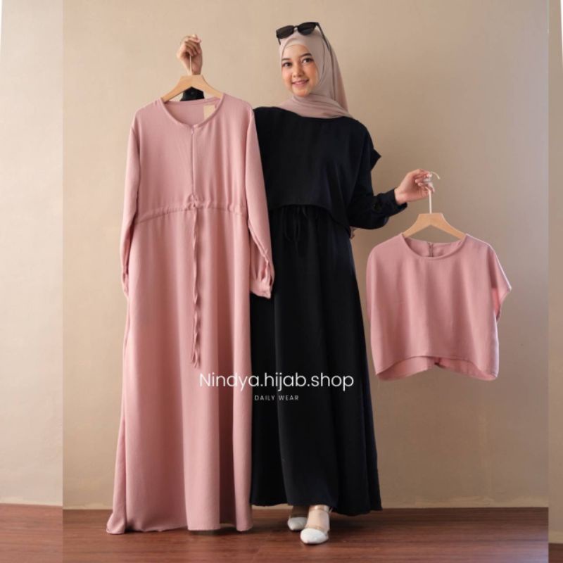 Feliza Dress Busui gamis ria ricis