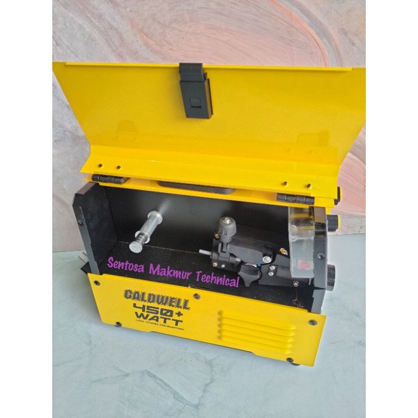 CALDWELL MIG 130 EC Inverter Trafo Las Tanpa Gas CO2 450W 130EC