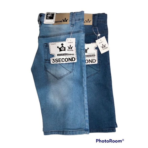 celana pendek jeans pria street/mellar