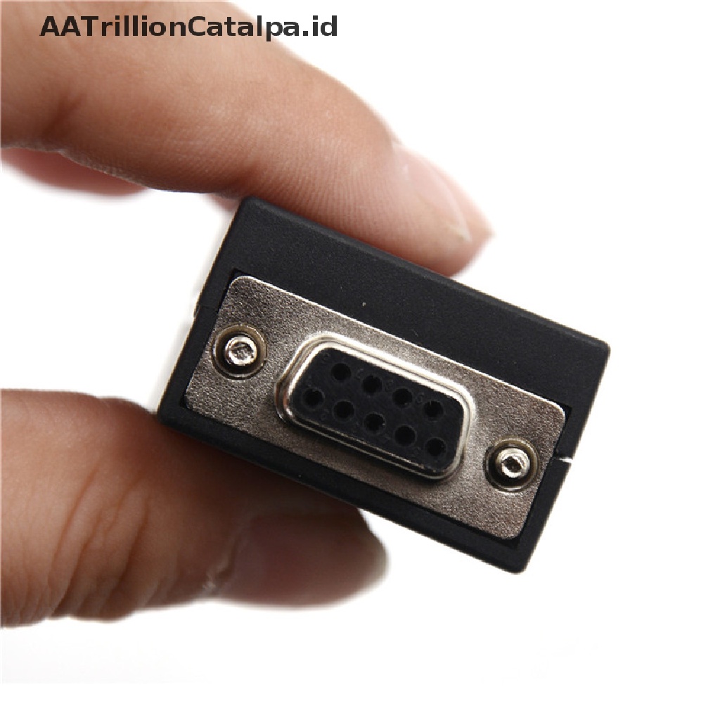 (AATrillionCatalpa) Db9 Konektor Terminal Plug D-Sub 9 Pin Tanpa Solder