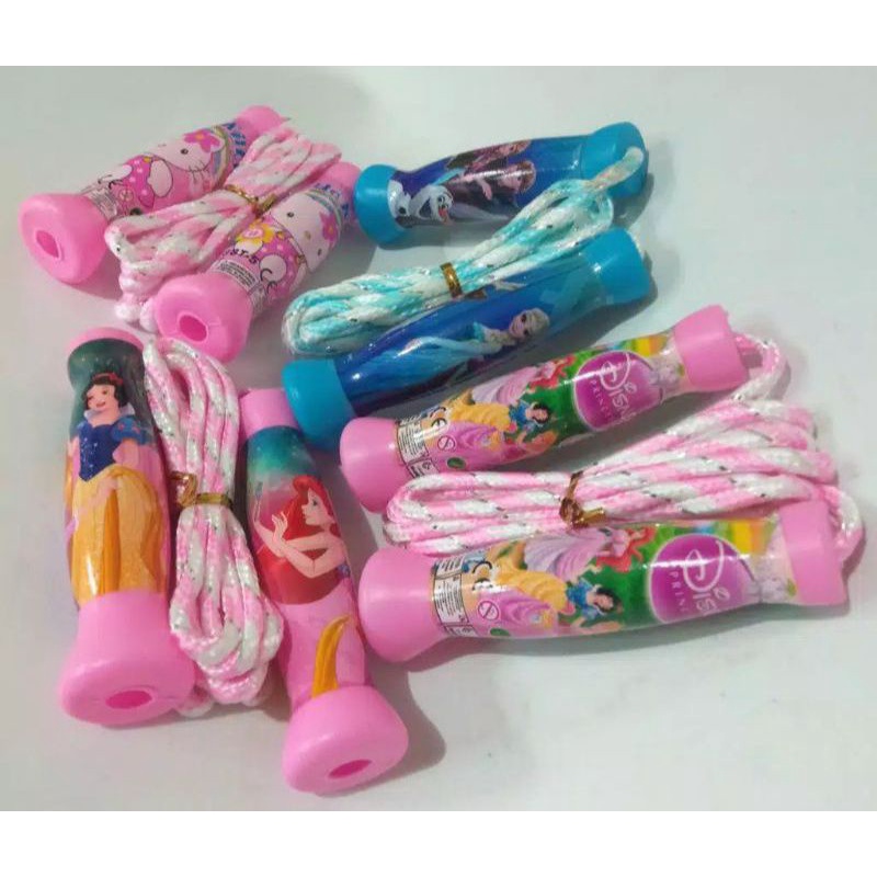 Mainan Anak Skiping Karakter Disney Mainan Lompat  Tali Mainan Melatih Kelincahan Anak
