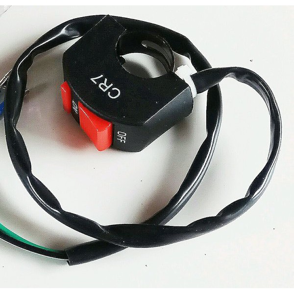 Saklar Lampu Motor On Off Universal Stang Motor 2 tombol Efisien — 5