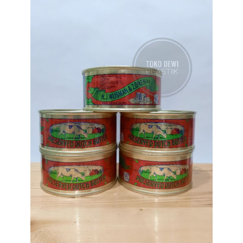 

WIJSMAN BUTTER KALENG 200gram / Mentega WISMAN KALENG SALTED BUTTER 200g