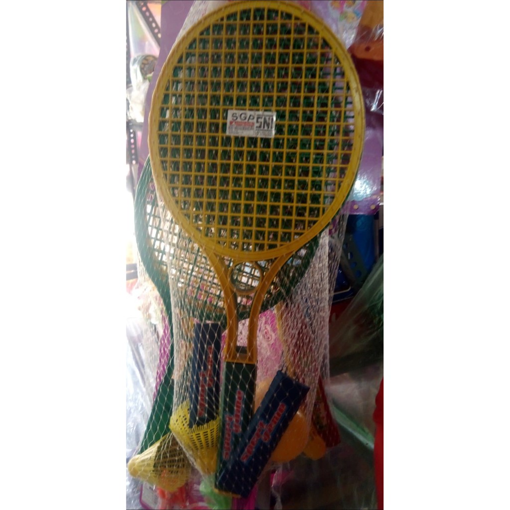 Badminton plastik anak raket plastik