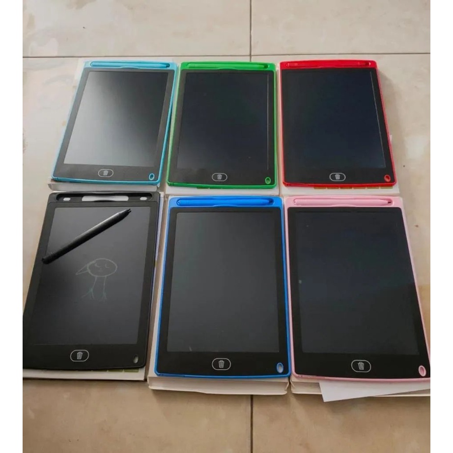 Tablet Anak LCD Drawing Board Writing Tablet Book 8,5