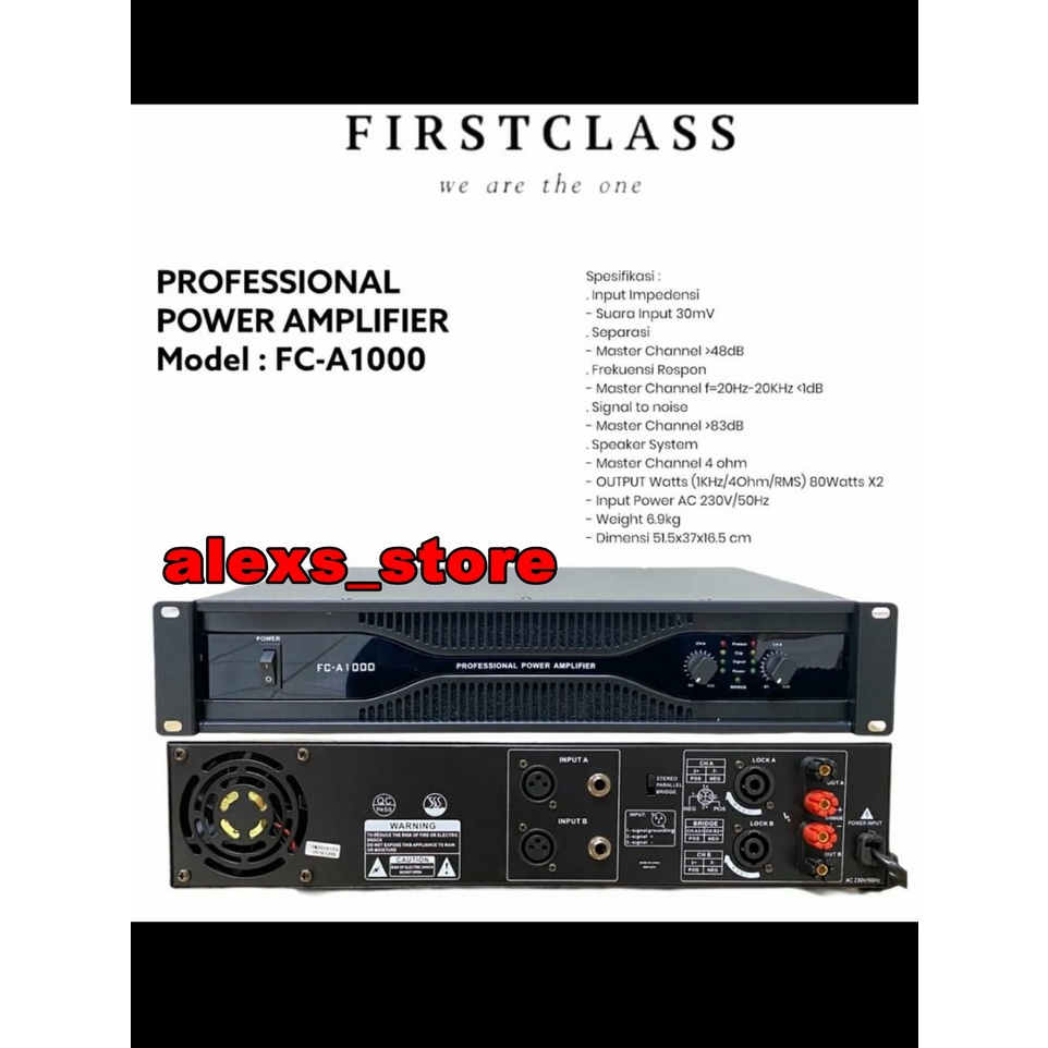 Power Firstclass FC A 1000