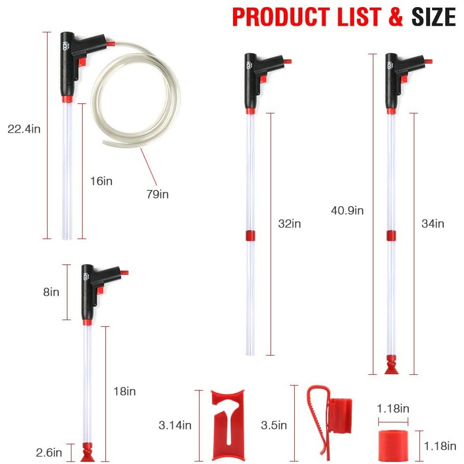 GDH Aquarium Gravel Cleaner XS Series - Cleaner Pump Tool Kit